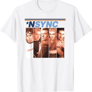NWOT Official 'NSYNC Debut Album Cover T-Shirt - L